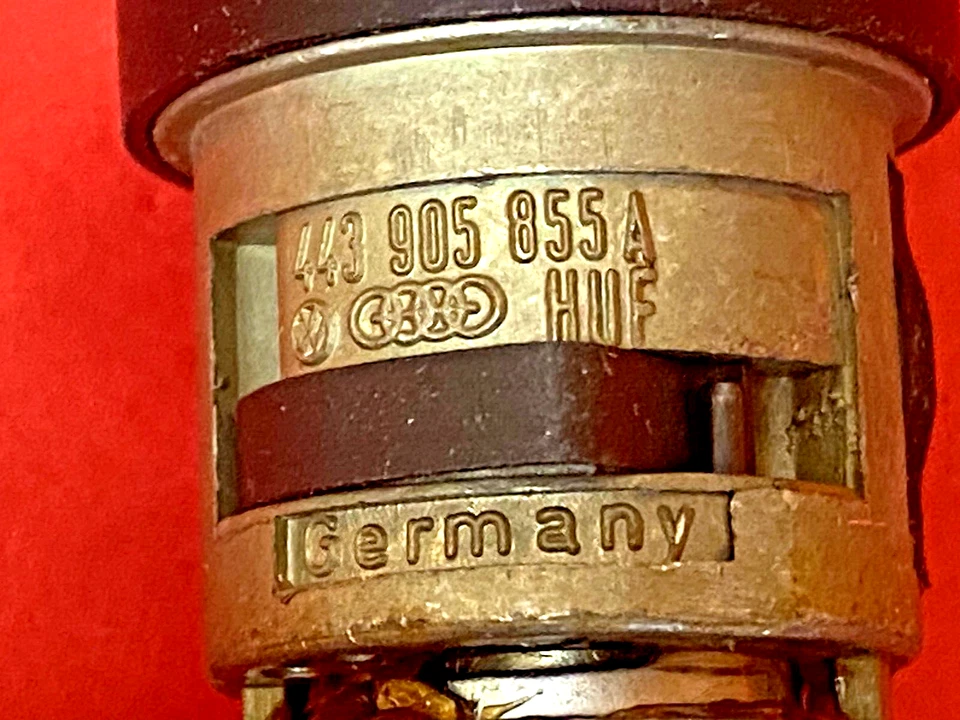 Ignition Lock Cylinder Audi 443905855A for Audi	5000 5000 Quattro 2.2L 1984/1988 - Image 3 of 4