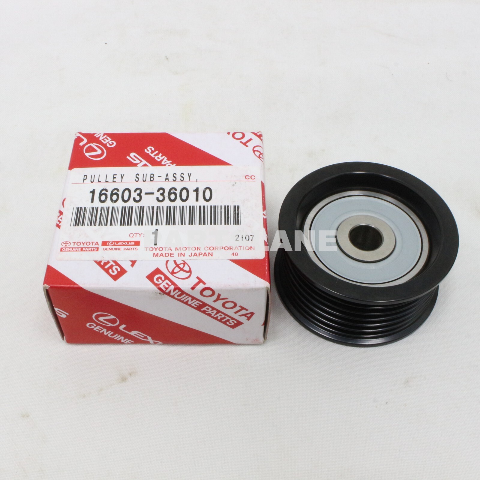 16603-36010 Toyota OEM Genuine PULLEY SUB-ASSY, IDLER | eBay