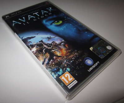 JAMES CAMERON'S AVATAR: THE GAME-SONY PSP-PAL-ITALIAN COMPLETE-RARE GREAT