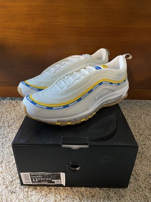 blue yellow air max 97