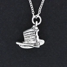 BIRTHDAY CAKE Necklace on Chain or Charm Only 3D Pewter Bake Cook Birthday Slice