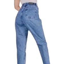 NWT Vintage GITANO Relaxed Fit High Rise Tapered Jeans in Medium wash WOMEN'S 10