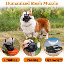 Drinkable Anti-Biting Chewing Licking Dog Muzzle Anti-lick Pet Muzzle