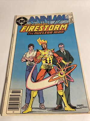 1985 DC Comics The Fury of Firestorm the Nuclear Man  Annual #3 rare original