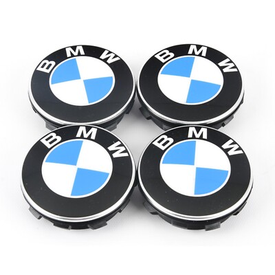 56mm BMW Floating Alloy Wheel Center Hub Caps Set Of 4 56-68mm 36122455269