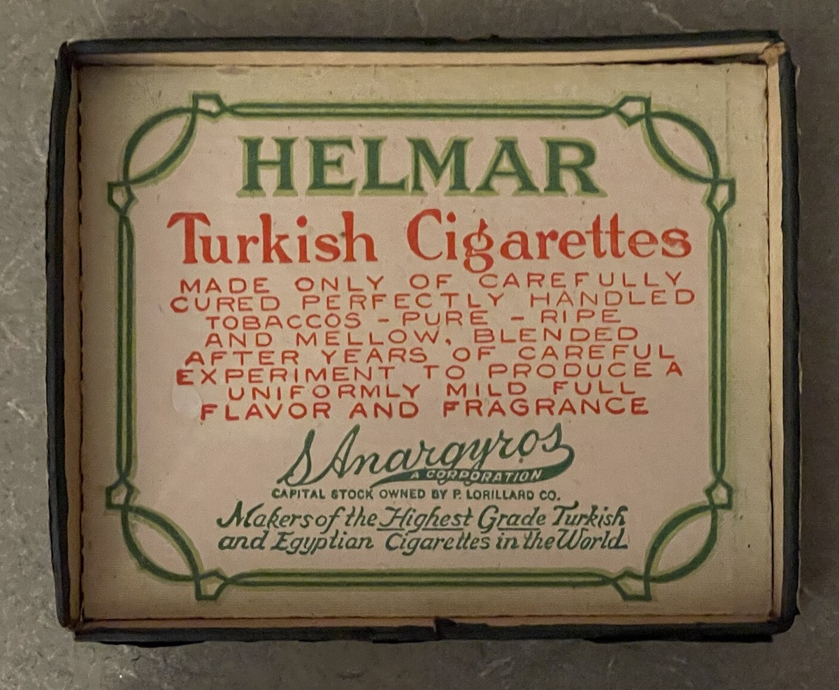 1923 Murad Cigarette Advertisement From A Playbill For 42nd Apollo