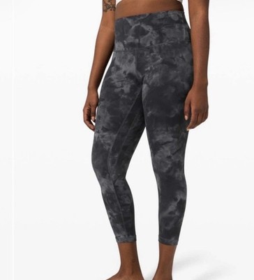 Lululemon Women s Align Pant Size 8 Diamond Dye Pitch Grey Graphite Grey