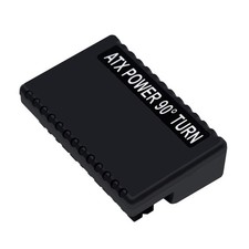 ATX 24Pin Female To Male 90 Degree Power Adapter Mainboard Motherboard Desktop