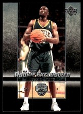 Reggie Evans 2003-04 Upper Deck Rookie Exclusives #46 SuperSonics NBA READ