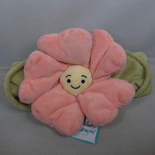 Jellycat - Fleury Petunia Soother - Plush Soft Toy Baby Comforter Flower Pink