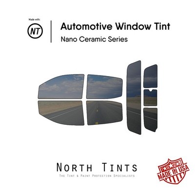 Nano Ceramic PreCut Window Tint Film for GMC Canyon 2015-2023 4 Dr Crew Cab