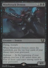 Mindwrack Demon -Foil Medium Play MTG Duel Decks: Blessed vs Cursed