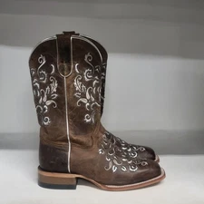 Shyanne Cordelia Western Boot Brown Womens Size 9.5M
