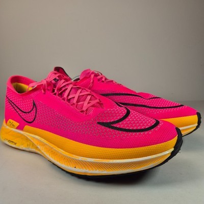 Nike ZoomX Streakfly Herren Sportschuhe Größe 9 DJ6566-600 Hyper Pink Laser Orange