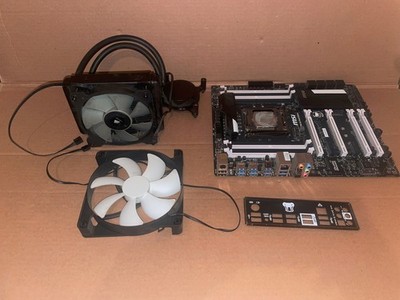 MSI X99A SLI KRAFT EDITION W/ Core i7-5820K @ 3.30GHz Six Core. I/O. and Cooler.