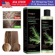 1 5Pcs Rosemary Hair Growth Shampoo Hydrolyzed Keratin Shampoo for Thinning Hair