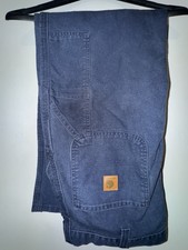 Vintage Carhartt Work Assigned Carpenter Pants Men's Relaxed 34/30 Thrashed
