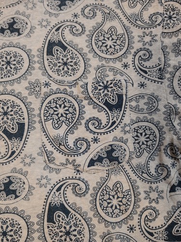 Tokyo Hemp Connection THC Men's T Shirt Sz L Gray Paisley Hemp Organic Cotton - Picture 5 of 9