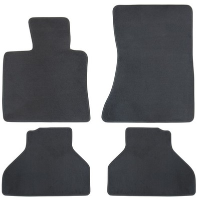 Fußmatten Set für BMW X5 E70 2007-2013 Velours Textil Autoteppiche Passform