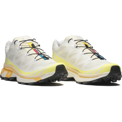 SALOMON XT-6 L47864500 Vanilla Ice / Yellow Iris / Warm Apricot Sport Style Shoe