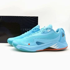 New Balance KAWHI IV 4 Basketball Shoe Size 10.5 Men's / 12 Women BBKLSLV4 Blue