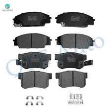 Set of 8 Front-Rear Ceramic Brake Pad Kit For 2000-2009 Honda S2000
