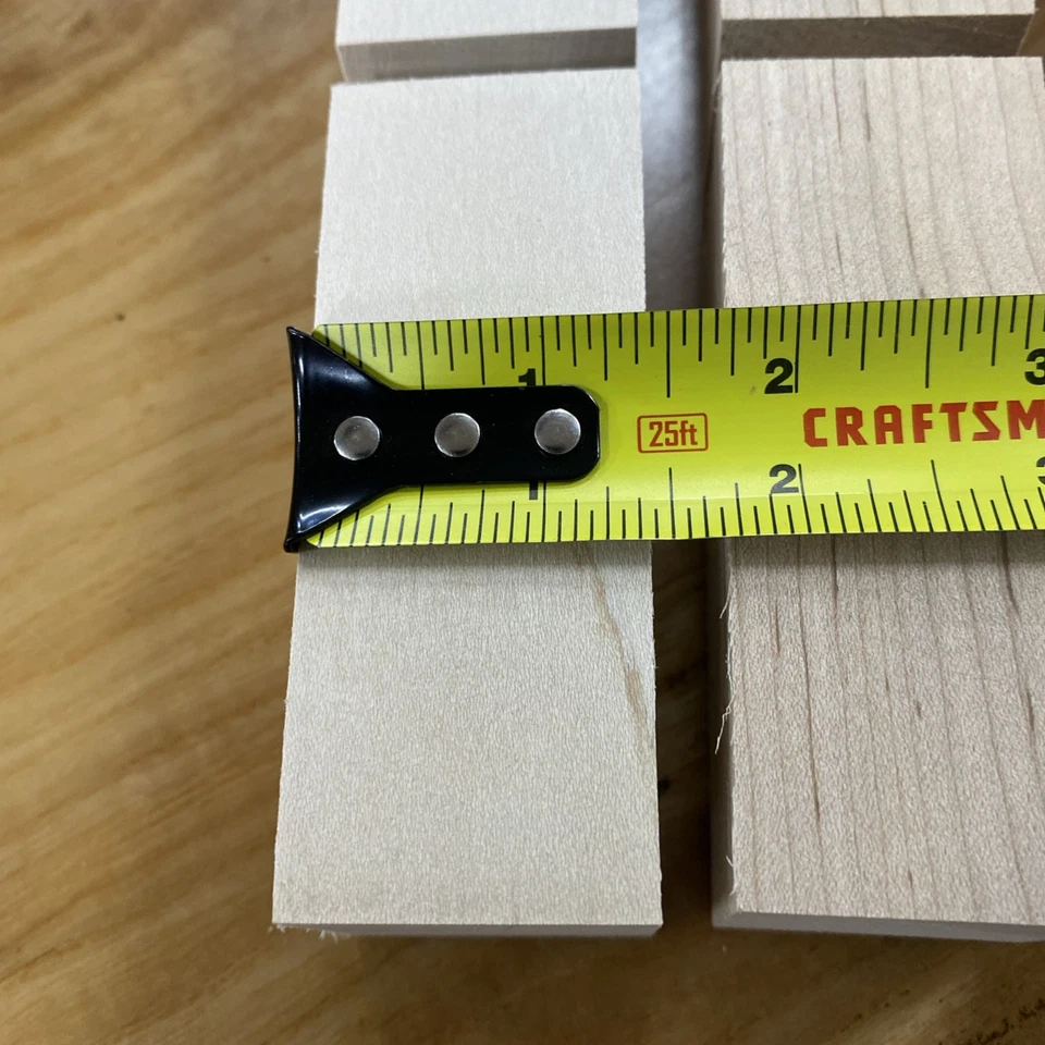 Juego de 4 patas de mesa de arce, S4S, ver fotos Foto 2 de 4