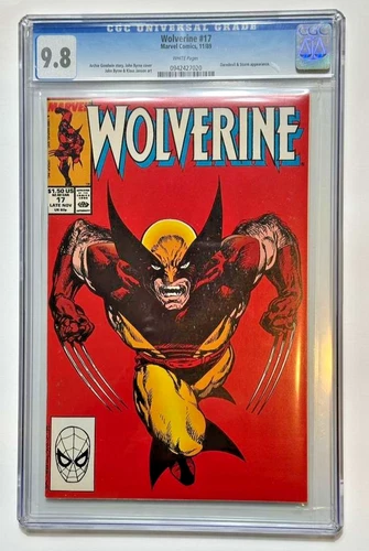 Marvel Comics: Wolverine #17 John Byrne Classic (1989) CGC 9.4 Graded Newsstand