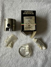 Pistone ASSO WERKE 4095 diametro 47,4  motori DR con spinotti e segmenti d’epoca