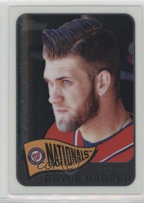 2014 Topps Heritage Chrome 574/999 Bryce Harper #THC-400 0k0