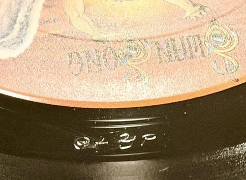 Led Zeppelin Physical Graffiti LP GP x4 ALL SIDES Piros 1975 OG Press VG+ Shrink