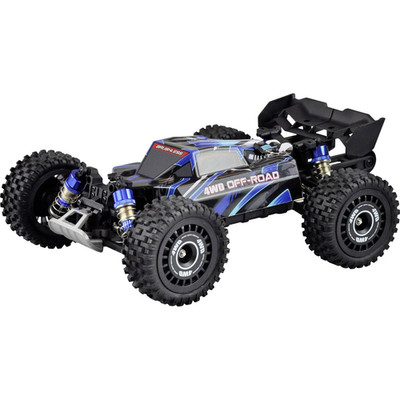 Amewi Hyper GO Buggy Racing Modellauto RC Auto brushless 3S 4WD blau 1:16 RTR