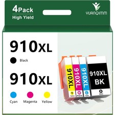 910XL 910 XL Ink Cartridges With Chip for HP OfficeJet Pro 8010 8015 8020 8022