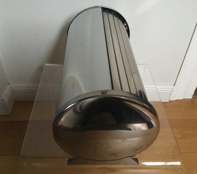 BAUHAUS DESSAU Brotkasten Edelstahl / Chrom Vintage 90er Jahre