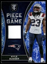 2024 Panini Totally Certified Piece of the Game Blue Camo /35 KYLE DUGGER #11