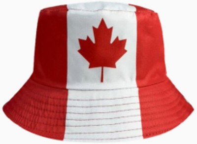 Canada Flag Bucket Hats for Patriotic fans, one size fit all for man or woman