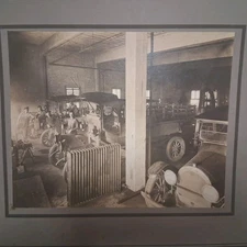 1910s Auto Mechanics Shop Cabinet Card From Atlanta Georgia Old Cars Model T 