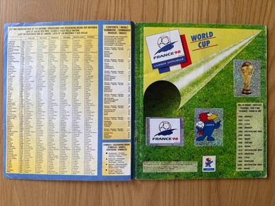 Panini France 98 World Cup Sticker Album Complete 100% - Rare