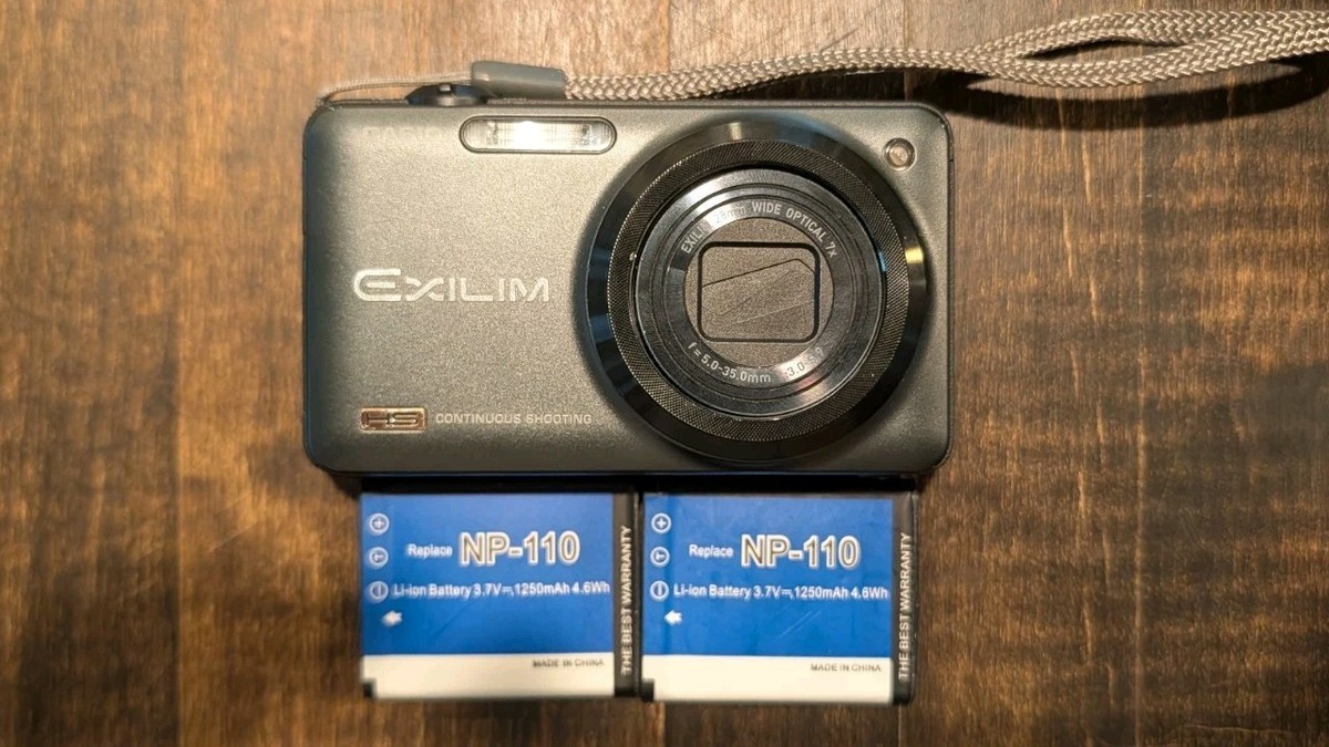 CASIO EXILIM EX-ZR10 ブラック Casio EX-ZR10 12.1MP Digital Camera - Black (EX-ZR10) for sale