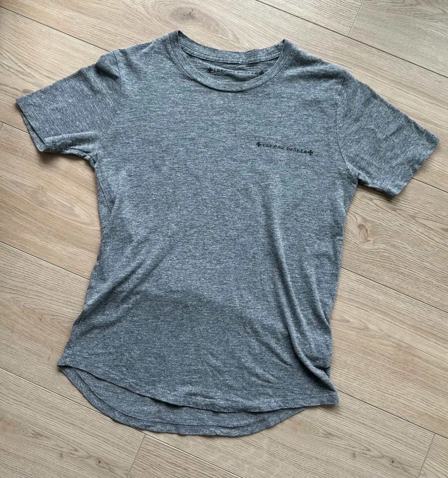 Chrome Hearts Grey Dagger Short Sleeve