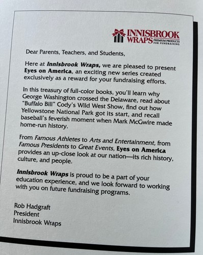 'Eyes On America-Famous Athletes'  Illustrated  (1999, Sports- PB) HOMESCHOOL V8 - Picture 6 of 12