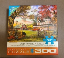 OLD PUMPKIN FARM  Eurographics 300 XL Pc Jigsaw PUZZLE Dominic Davison COMPLETE