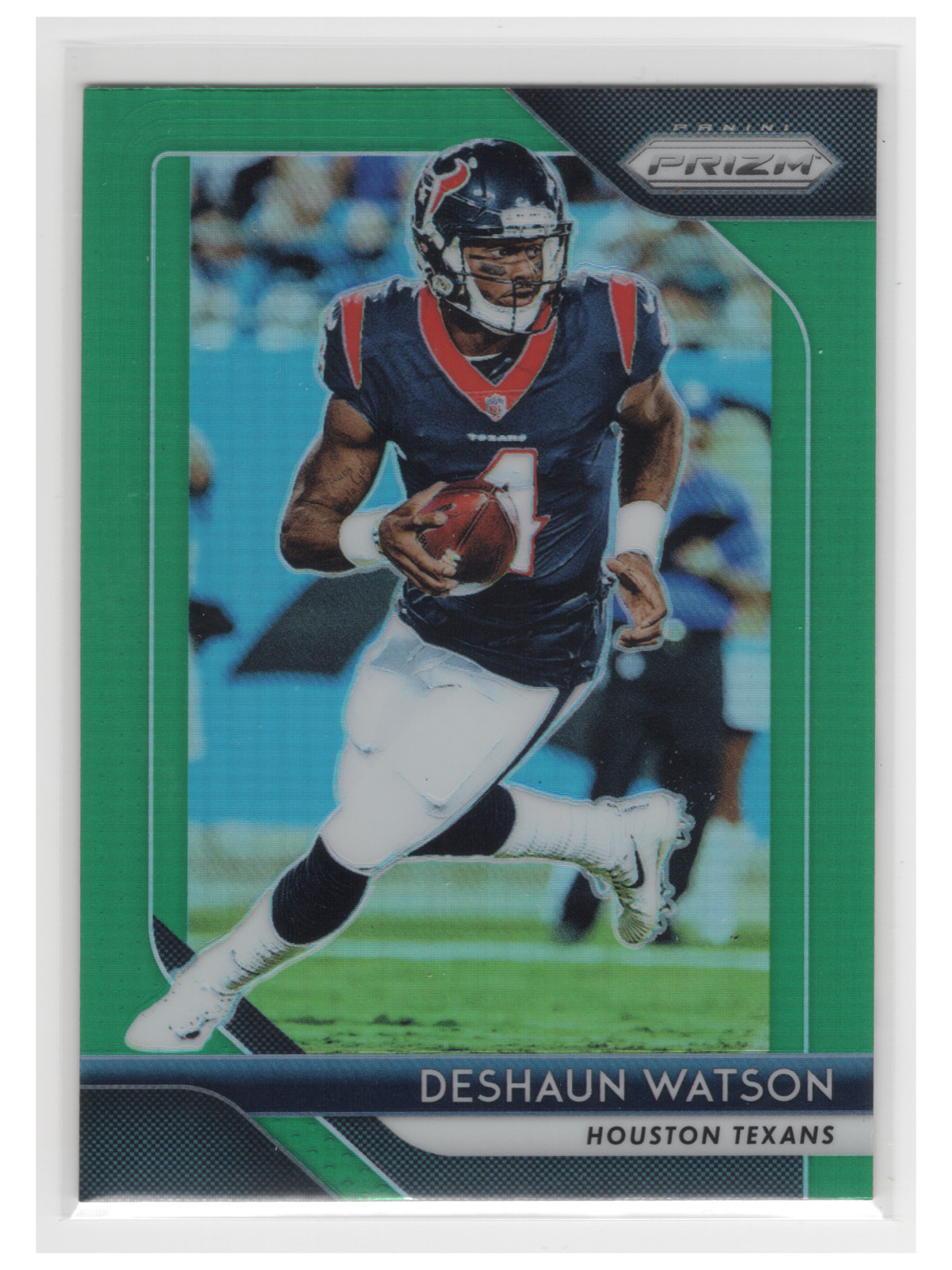 2018 Prizm Deshaun Watson #120 Green Houston Texans