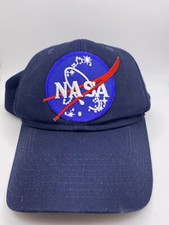 NASA Baseball Hat Meatball Official Space Logo Embroidered Adjustable Dad Cap