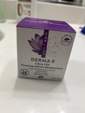 DERMA E ultra lift FIRMING DMAE Moisturizer 2oz copper peptides Resveratrol