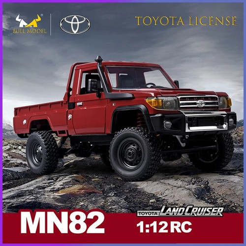Camión pickup 1/12 MN82 Crawler de radiocontrol 1:12 LC79 2.4G 4X4 todoterreno coche juguete niño regalo - Imagen 7 de 23