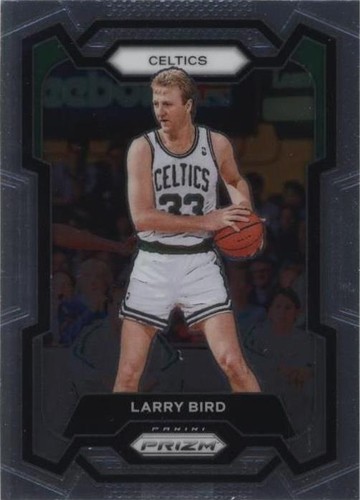 2024-25 Panini Prizm Black Larry Bird Tallsmen Blue Prizm /199