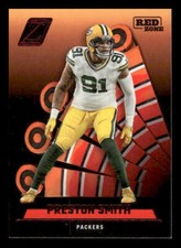 2022 Zenith #48 Preston Smith Red Zone Green Bay Packers