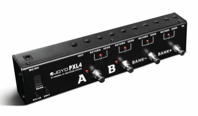JOYO PXL4 Programable 4- Channel Looper Control Station FX Pedal