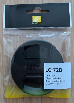 Bouchon D'objectif Nikon LC-72B 72 Mm - Pour Objectif NIKKOR Z 24–70 Mm F/4 S - Protection Contre Poussière Et Rayures - 4